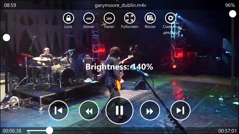 Screenshot, Video X Player Pro