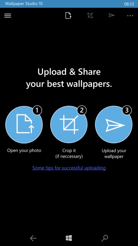 Screenshot, Wallpaper Studio 10 UWP