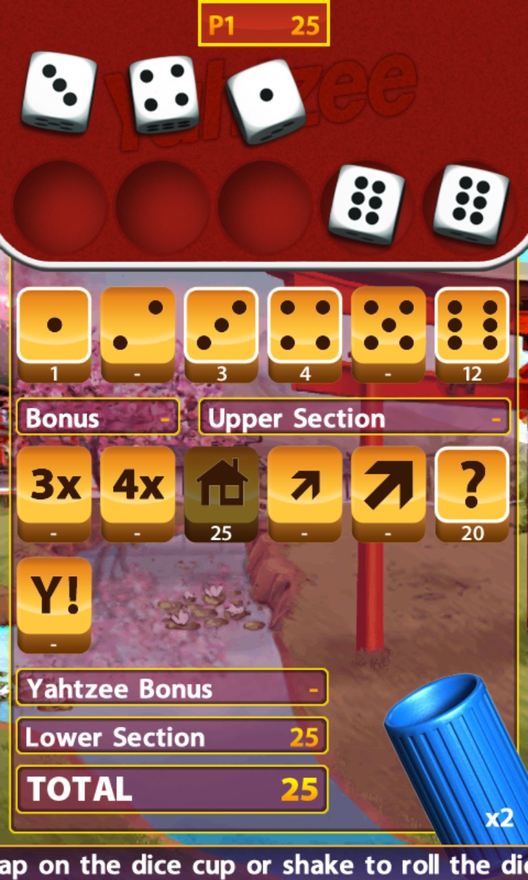 Screenshot, Yahtzee