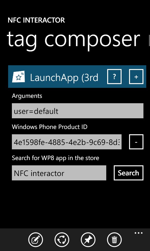 NFC interactor