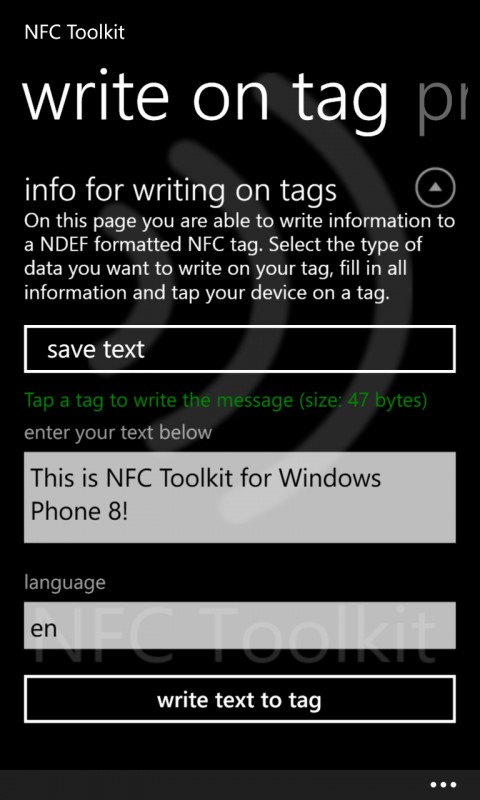 NFC Toolkit 