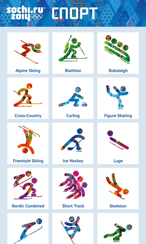 Sochi 2014 Results