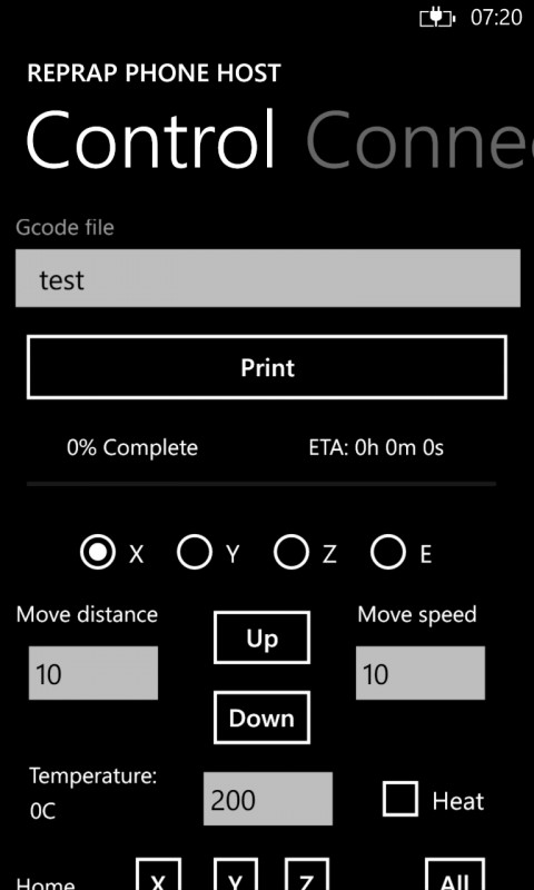 RepRap Phone Host