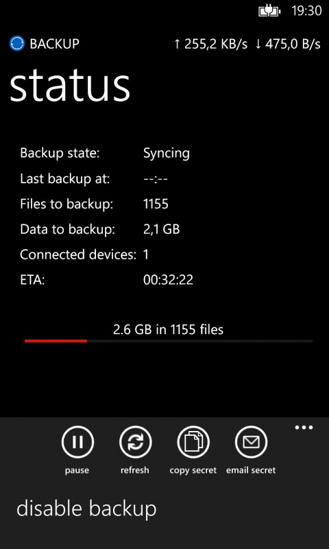 bittorrent sync iphone app